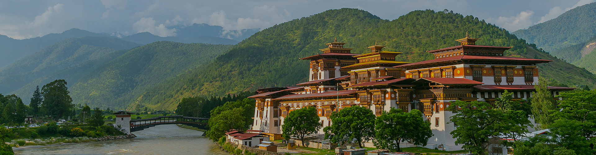 Landmark photograph of Bhutan